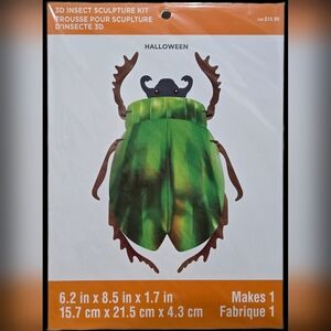 3D Beetle Sculpture Kit